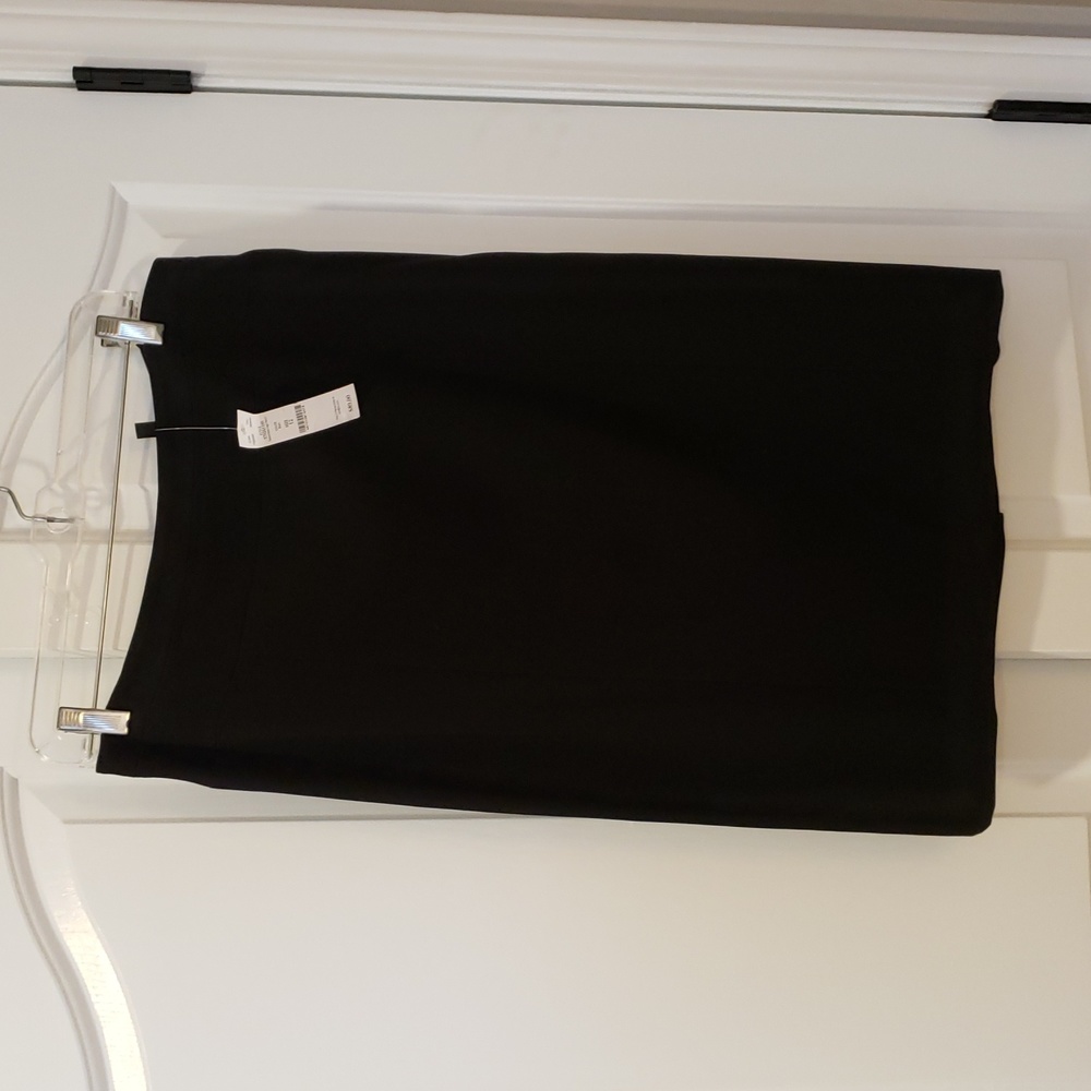 White House Black Market black skirt 26 length back zipper